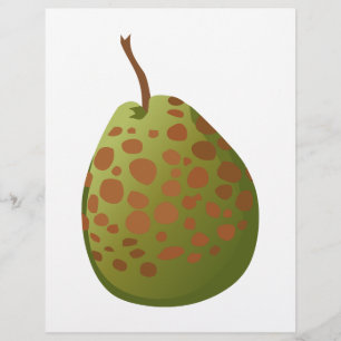 Lámina Glitch Food guayaba