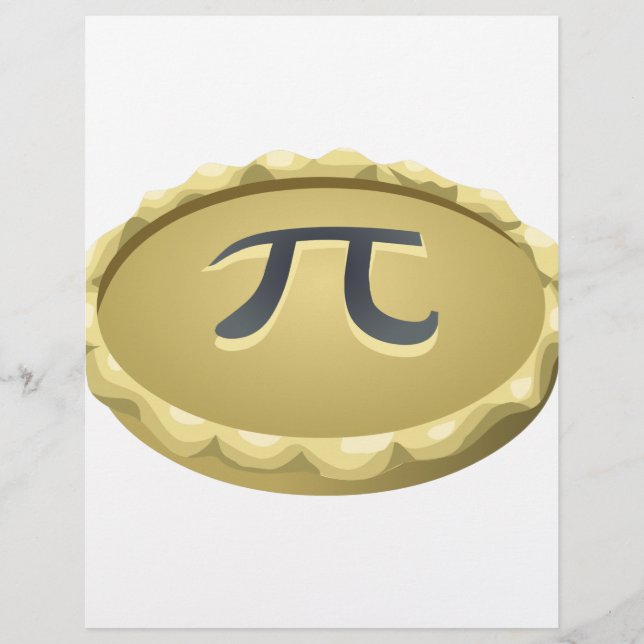 Lámina Glitch Food pi (Anverso)