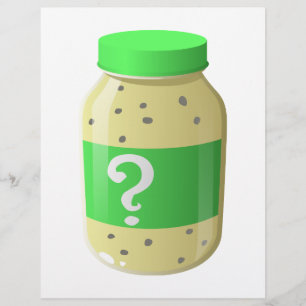 Lámina Glitch Food salsa secreta