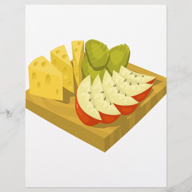 Lámina Glitch Food snack (Anverso)