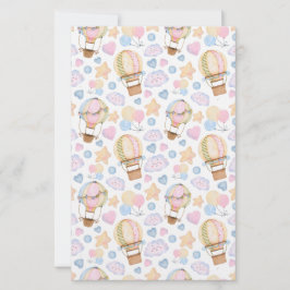 Lámina Globo de aire caliente Modelo acuático sinusal