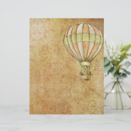 Lámina Globo de grano de época