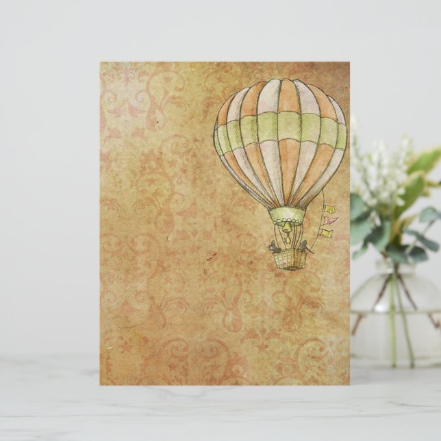 Lámina Globo de grano de época (Anverso de pie)