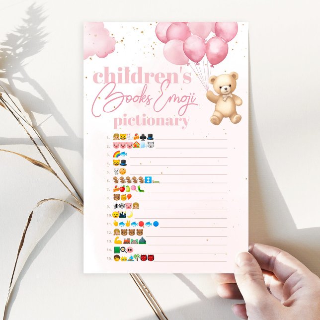 Lámina Globos con niños libros de emoji piccionario (Subido por el creador)