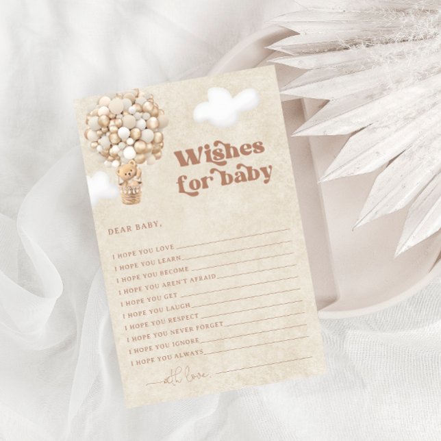 Lámina Globos de oso anuncian deseos de espera para juego (Subido por el creador)