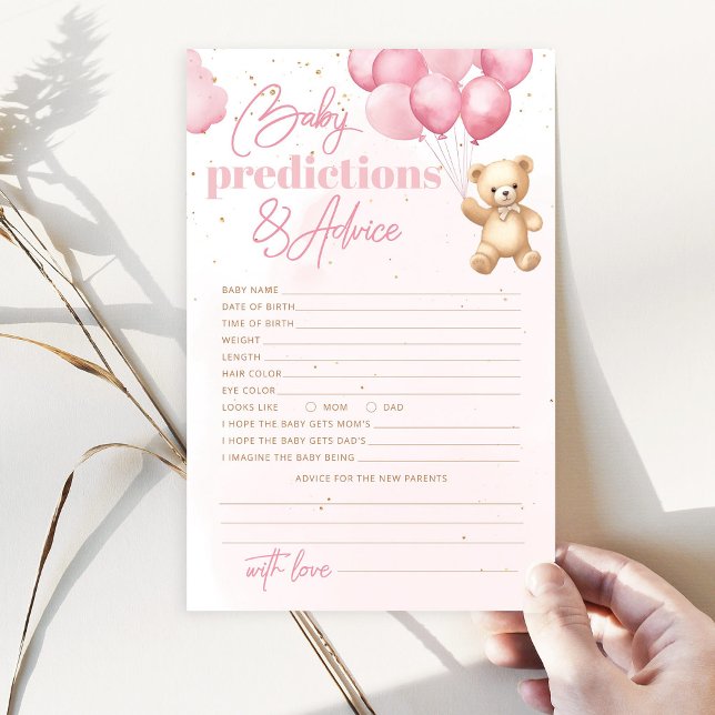 Lámina Globos ordeñar con peluche predicciones y consejos (Subido por el creador)