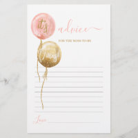 Globos rosados consejos de mellizos para que mamá