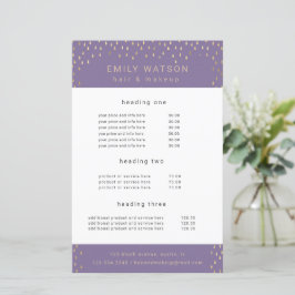 Lámina Gold Rain Drops Faux Relieve metalizado Service y