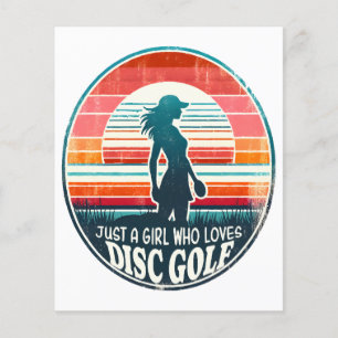 Lámina Golf en disco femenino - Frisbee Golf Female