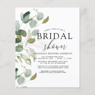 Lámina Goma de lluvia presupuestal Eucalyptus