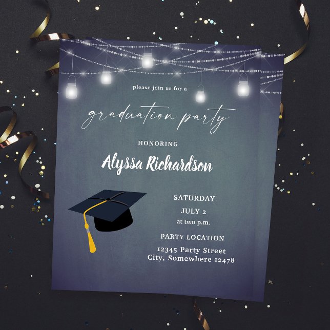 Lámina Gorra de Graduación Presupuestaria Chalkboard Fies (Subido por el creador)