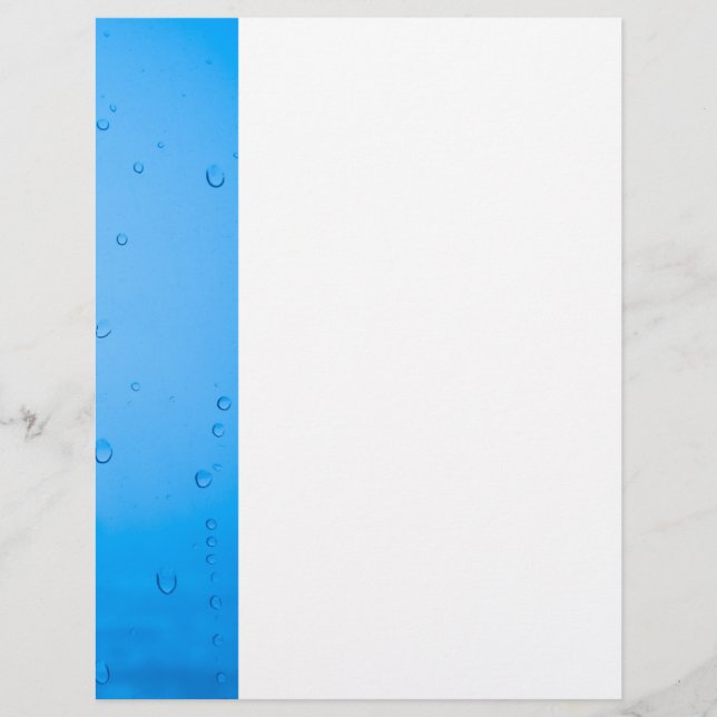 Lámina gotas de agua (Anverso)