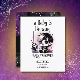 Lámina Gótico Niño está preparando Couldron Fantasma