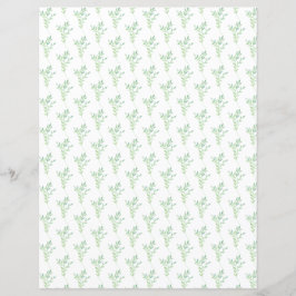 Lámina Graceage Foliage Scrapbook Paper Sheet