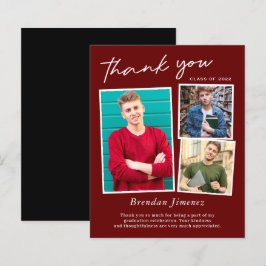 Lámina Gracias por Graduación de Fotografías de Guión Bla