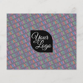 Lámina Gracias Por Tu Compra Colorful Fun Add Logo