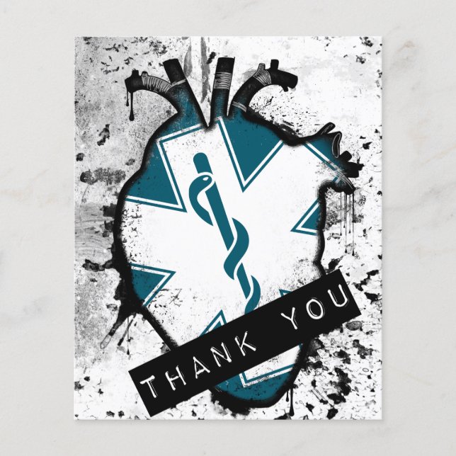 Lámina gracias primer respondedor (Anverso)