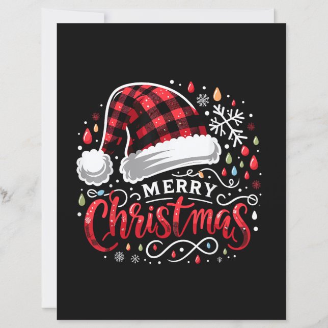 Lámina Graciosa Feliz Navidad (Anverso)