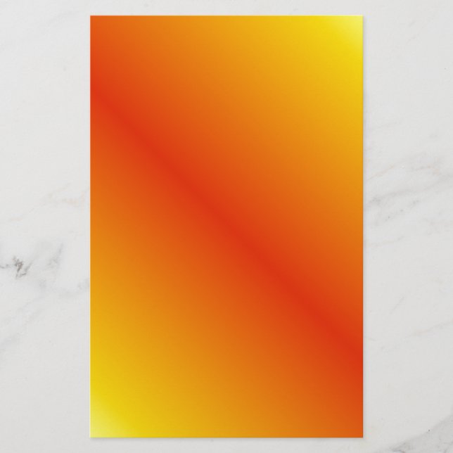 Lámina Gradiente bilineal D1 - Amarillo a rojo (Anverso)