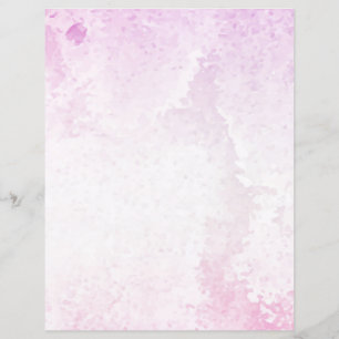 Lámina Gradiente de acuarela rosa grunge suave pastel 