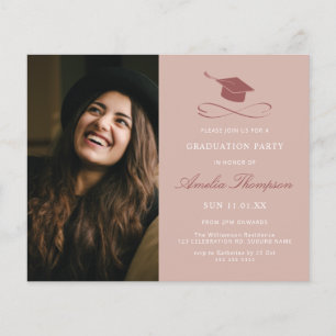 Lámina Grado del Partido de Graduación de Fotografía Rosa