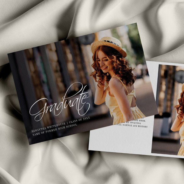 Lámina Graduación 2024 Fotos Invitación de escritura (Subido por el creador)