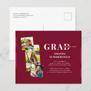 Lámina Graduación 2024 Invitación a la fiesta de fotos de