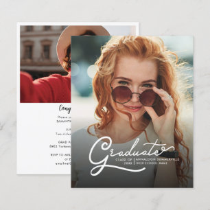 Lámina Graduación 2025 Invitación a la fiesta de fotos de