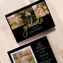 Graduación 2025 Invitación de grado de Collage de