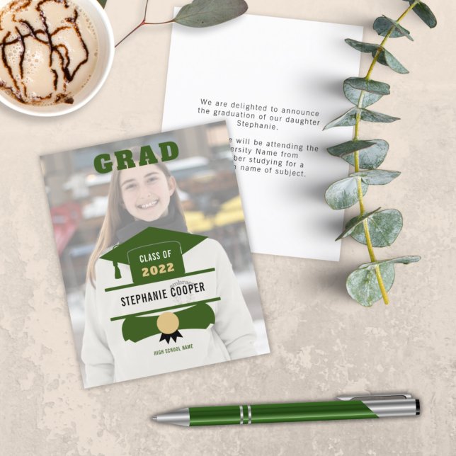 Lámina Graduación de 2022 del título Green Gold de la fot (Subido por el creador)