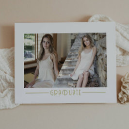 Lámina Graduación de Collage de fotos de grado 6 de pregr