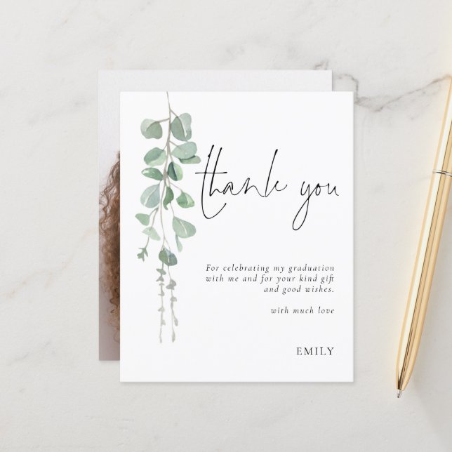 Lámina Graduación de fotos del eucalipto del presupuesto  (Anverso/Reverso In Situ)