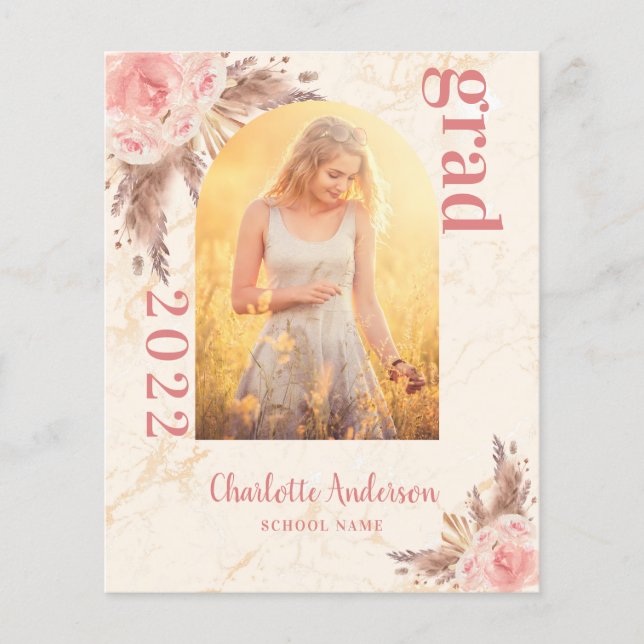 Lámina Graduación de pasto de pampas ruidosas de presupue (Anverso)