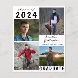 Lámina Graduación de presupuesto 5 Invitación de fotos