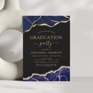Lámina Graduación del Agate Presupuestario Oro Azul de la