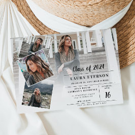 Lámina Graduación del presupuesto de foto minimalista bla