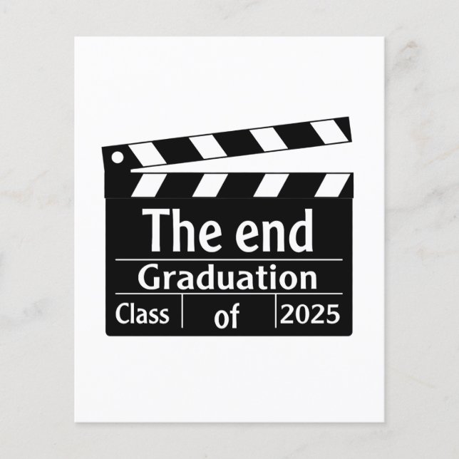 Lámina Graduación final de cine 2025 (Anverso)