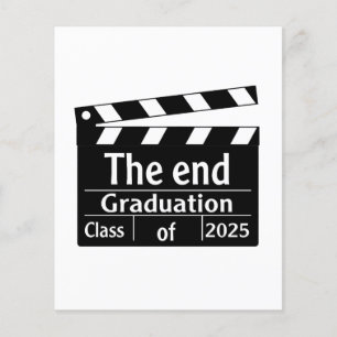 Lámina Graduación final de cine 2025