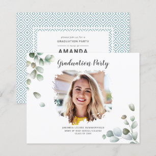 Lámina Graduación Foto Clase de Invitación de Parte 2024