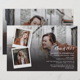 Lámina Graduación moderna 2025 Fiesta de foto graduada