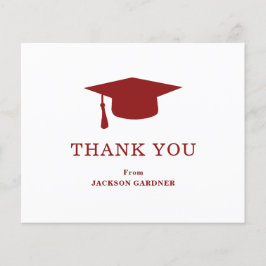 Lámina Graduación simple de presupuesto de Mortar Board