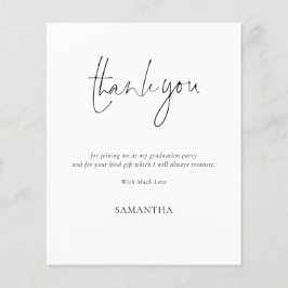 Lámina Graduación simple de script de presupuesto