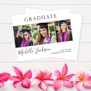 Lámina Graduado de presupuesto 3 Invitación de guión gráf