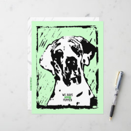 Lámina Gran Dane Papelería Moderna