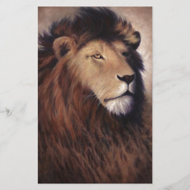 Lámina Gran león (Anverso)