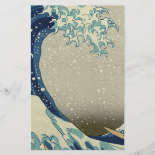 Lámina Gran ola japonesa de Kanagawa por Hokusai