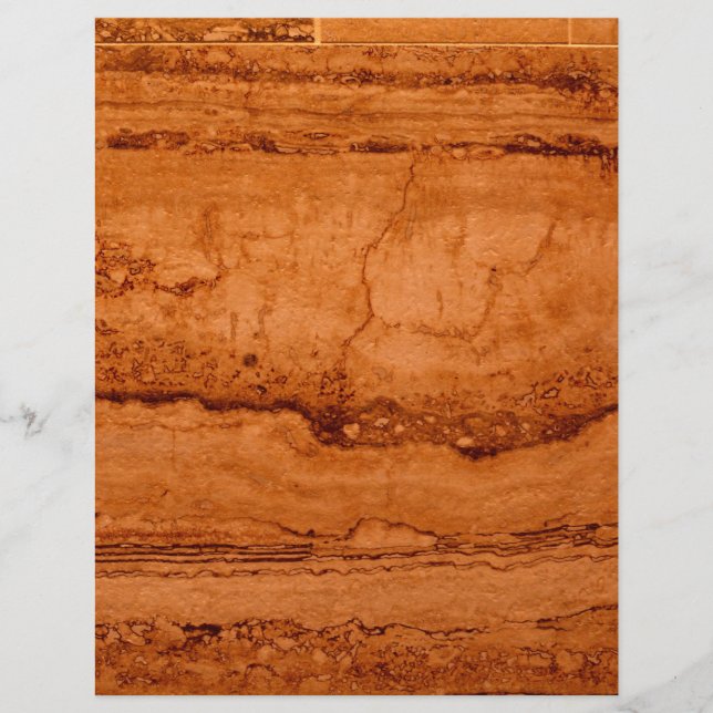 Lámina Granito de cañón de cobre, oro ámbar montañas Sedo (Anverso)