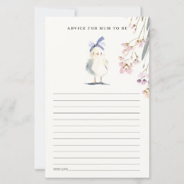 Lámina Granja de pollitos lindos: consejos florales para 