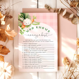 Lámina Granja rosa de otoño que conoce a mamá mejor juego