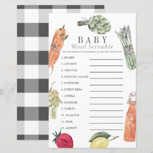 Lámina Granjeros de bebés cultivados localmente Campaña d